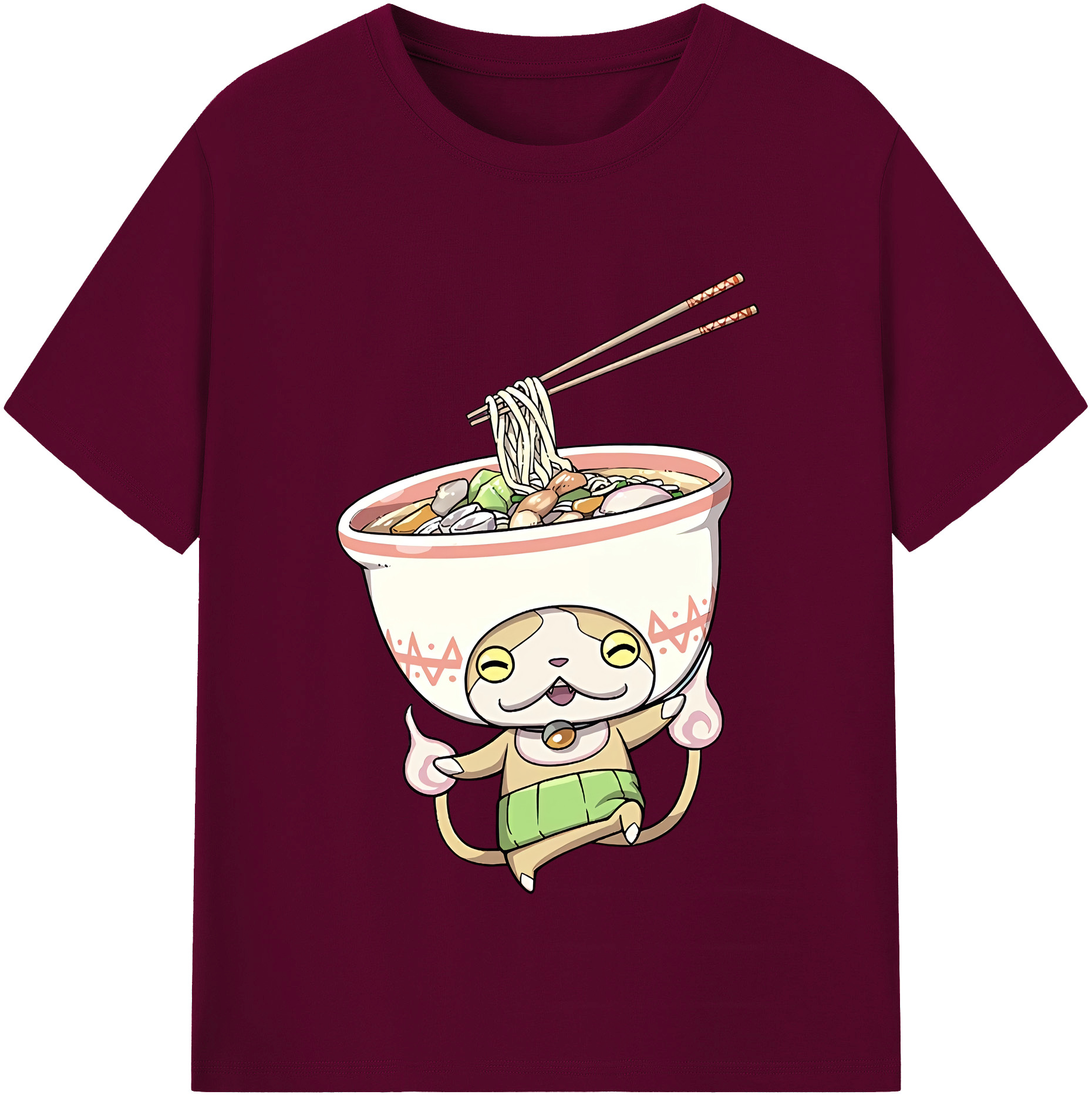 （画像用） 妖怪ウォッチ Yo-kai Watch レディースカジュアルプリントTシャツ（綿100％）